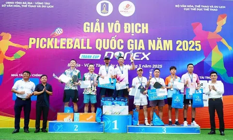 CLB PICKLEBALL D-JOY XUẤT SẮC VÀO CHUNG KẾT 9/10 NỘI DUNG TẠI GIẢI VÔ ĐỊCH PICKLEBALL QUỐC GIA 2025