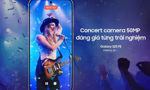 Samsung giới thiệu Galaxy S25 FE - mở ra trải nghiệm đáng giá nhờ sự kết hợp giữa Galaxy AI thế hệ mới và tính năng chuẩn flagship
