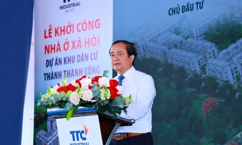 Dự án Khu dân cư TTC do TTC Land hợp tác TTC IZ chính thức khởi công Nhà ở xã hội gần 1.200 căn