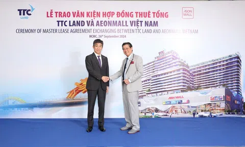 TTC LAND VÀ AEONMALL VIỆT NAM CHÍNH THỨC KÝ KẾT HỢP ĐỒNG THUÊ TỔNG THUỘC DỰ ÁN TTC PLAZA ĐÀ NẴNG