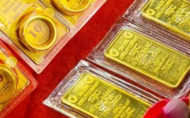 Giá vàng miếng, vàng nhẫn trơn sáng 2/10 tại SJC, DOJI, PNJ, Bảo Tín Minh Châu,...
